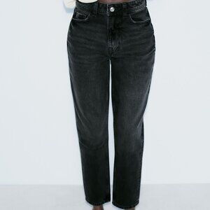 Zara HR Mom jeans 30" size 8